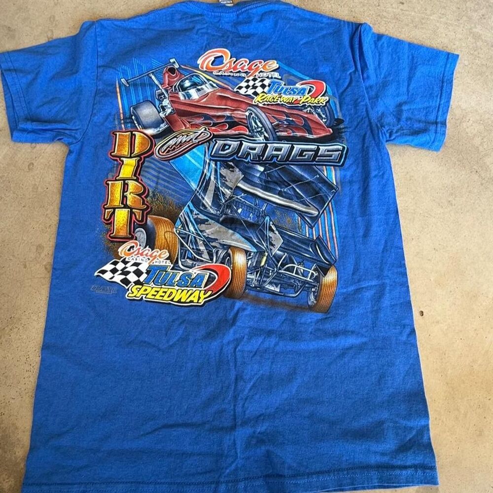 Nascar Men's Blue T-shirt